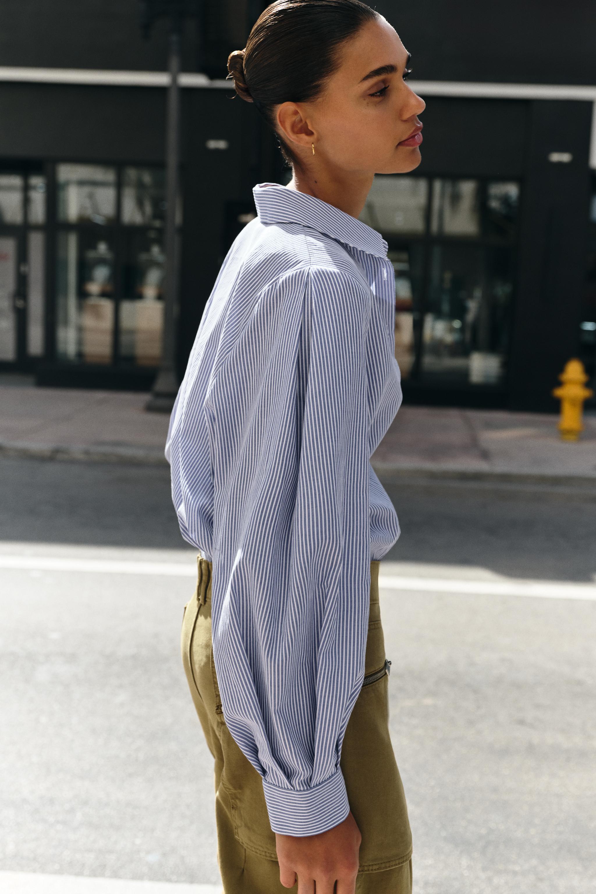 STRIPED COTTON SHIRT